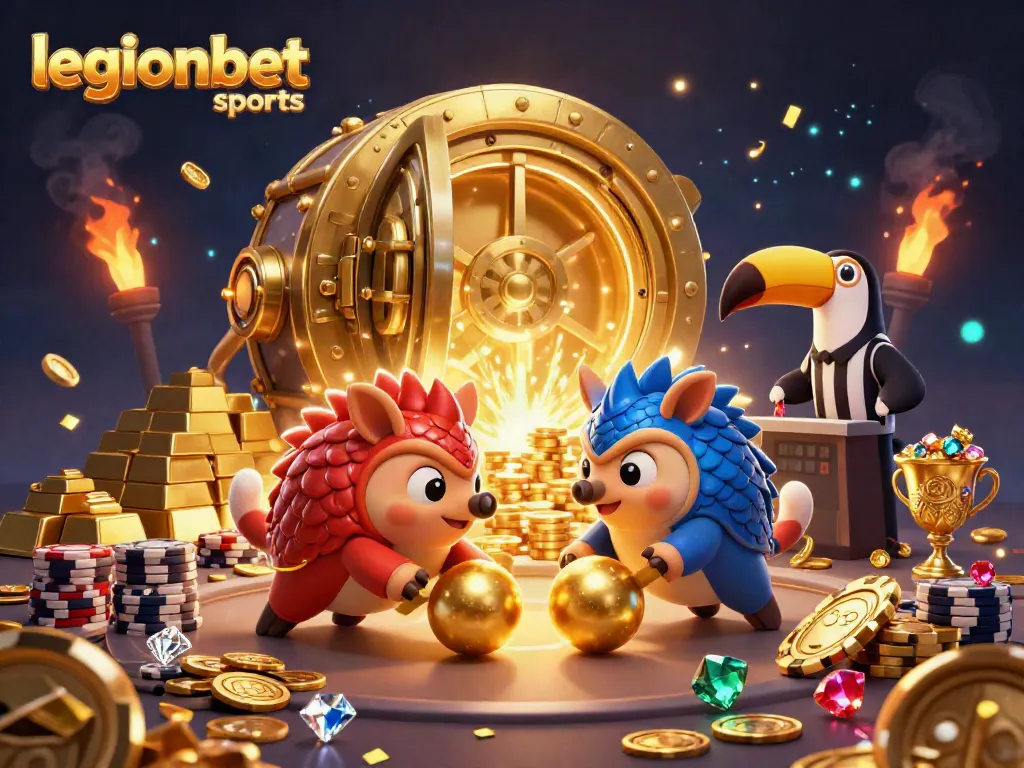 Engage in thrilling betting action with legionbet sports featuring pangolins and vibrant treasures.